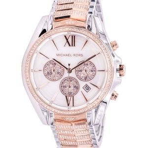 MICHEAL KORS WHITNEY TWO-TONE WATCH